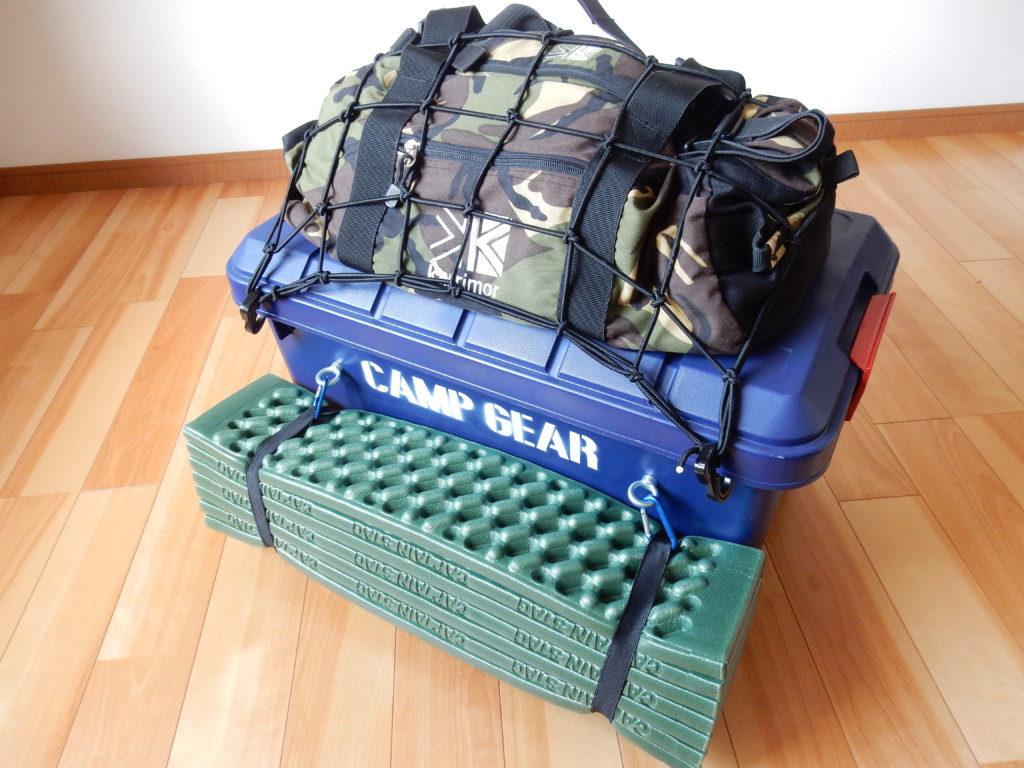 キャンプツーリングのパッキング 初めて行く北海道ツーリングの荷物を紹介するよ